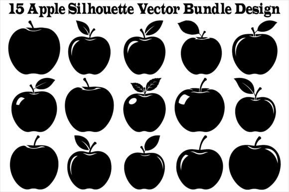 Apple Silhouette Vector Bundle Design: A Practical Evaluation