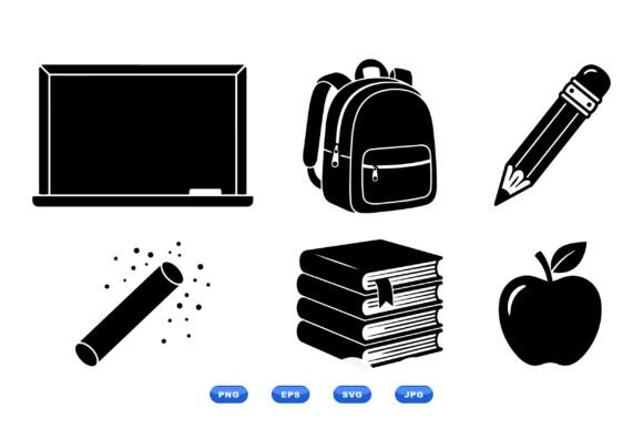 School Classroom Icon Pack: A Versatile Tool for Modern Designers and Educators