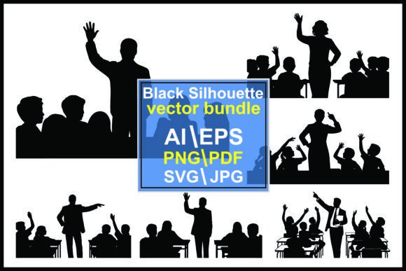 Silhouettes of People Raising Classrooms: A Guide to Choosing the Right Vector Bundle